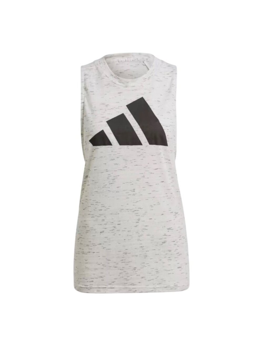 Adidas Womens S Tank Top Primegreen Heathered White Sleeveless Winners 2.0 Sport